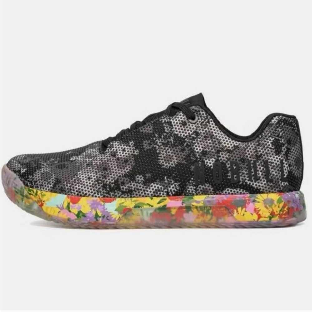 NOBULL Black Floral Trainer Plus